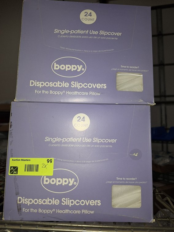 2 Boxes of 24 Disposable Slip Covers