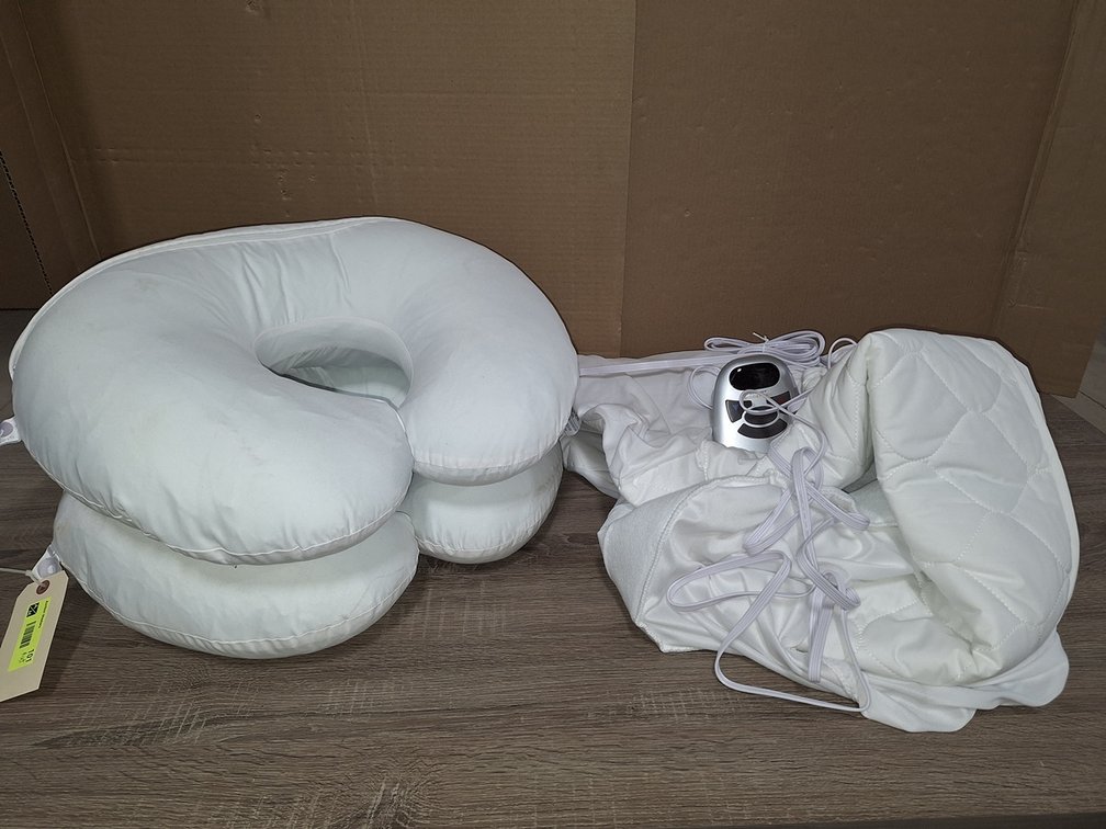 2 Neck Pillows, Heated Chair Cover