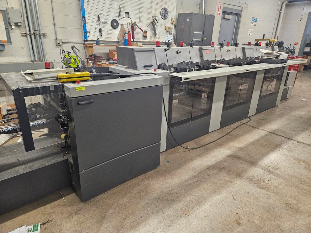 Heidelberg Stitchmaster ST100-2 Collator/Saddle-Stitcher/Trimmer, 208-230V, 3 PH