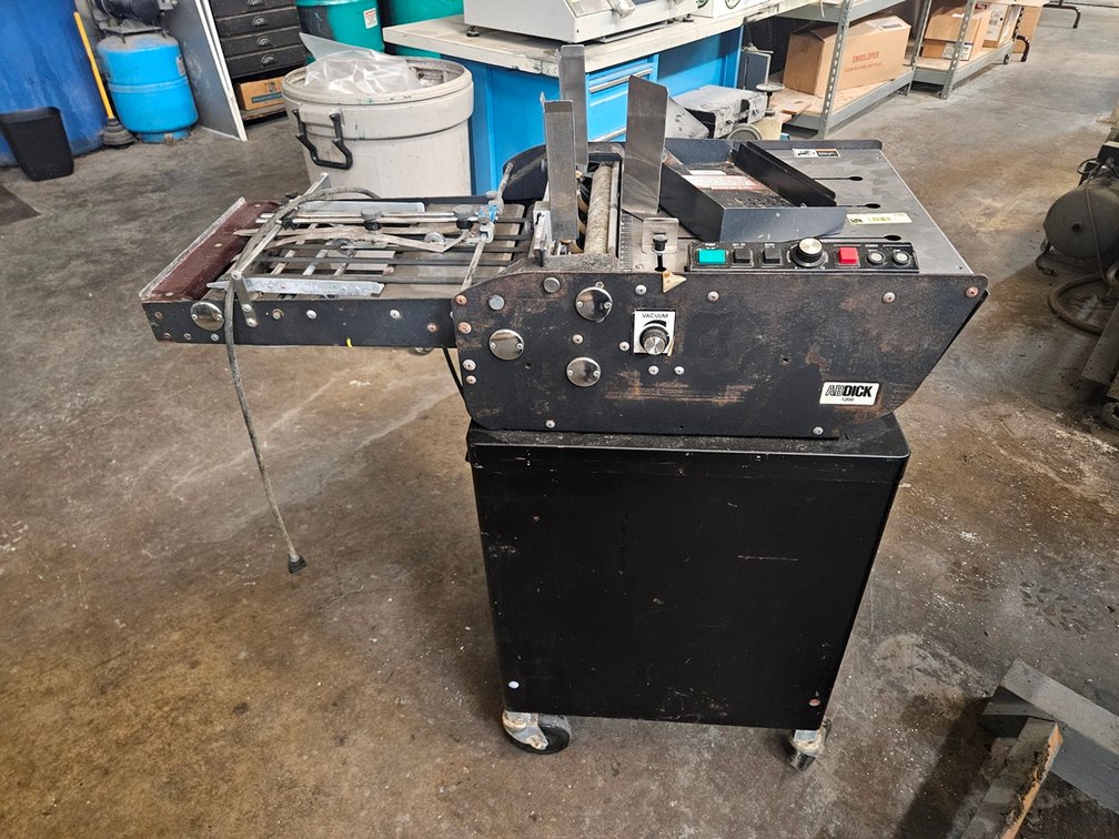 ABDick Envelope Feeder on Wheels