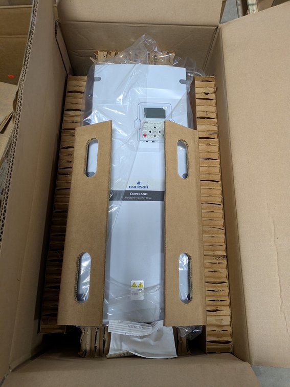 Emerson 208V 114A 30KW Variable Frequency Drive