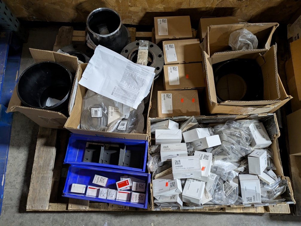 Pallet Assorted, Danfoss Solenoid Coils, Danfoss Multifunction Valve Body, More