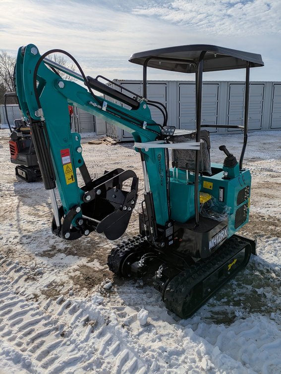 2025 CFG Mini Excavator, Model MH12RX, Unused