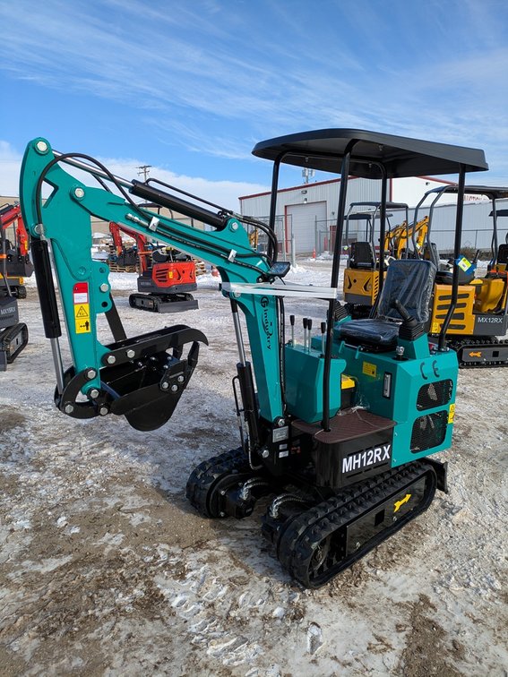 2025 CFG Mini Excavator, Model MH12RX, Unused