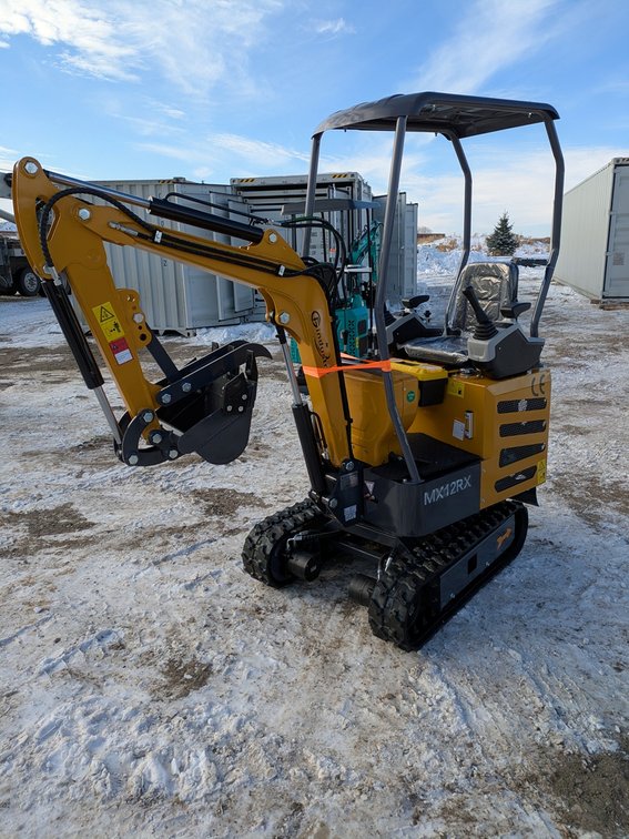 2025 CFG Mini Excavator, Model MX12RX, Unused