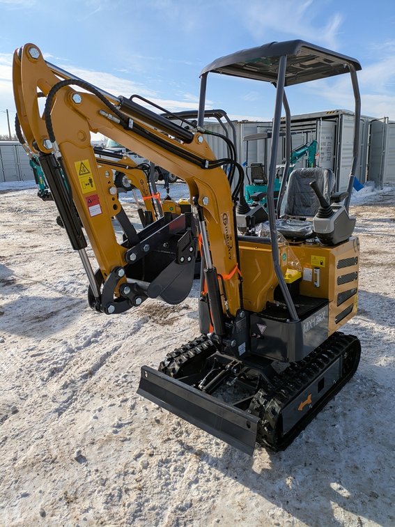 2025 CFG Mini Excavator, Model MX12RX, Unused
