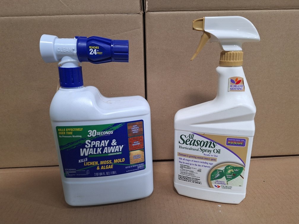 Bonide All Seasons Horticultural Spray Oil 1QT and Spray/Walk Away 2QT