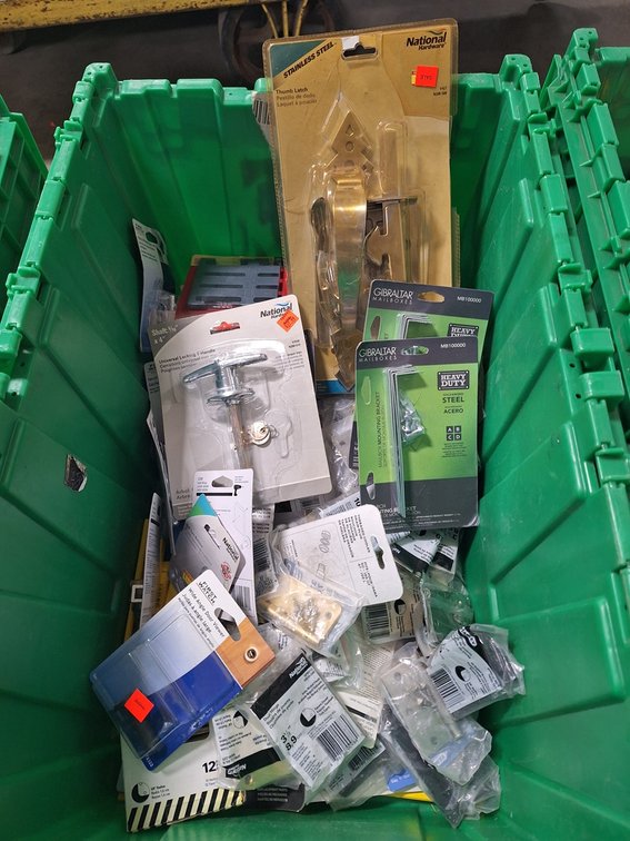 National Hardware Assorted Door Hinges, Thumb Latch, and More