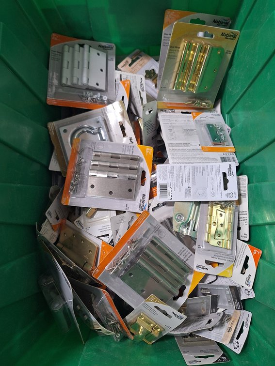 National Hardware Assorted Door Hinges, Flush Ring Pull, and More