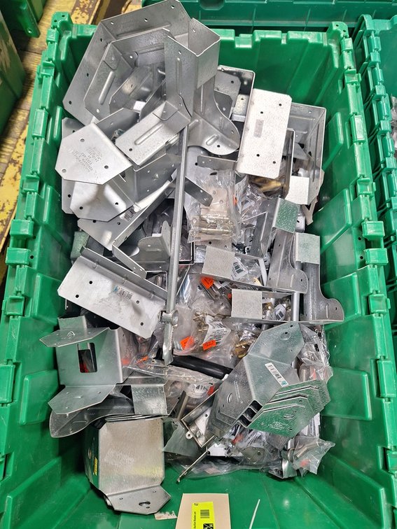 Assorted Liberty Hinges, SS Bar Pull, Electrical Switch Boxes, and More