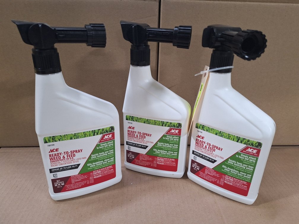 3 - ACE Ready to Spray Weed/Feed 32oz