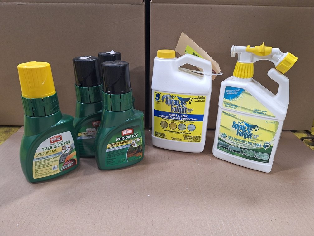 3 - Ortho Poison Ivy and Tough Brush Killer 16oz, Spray & Forget, and More