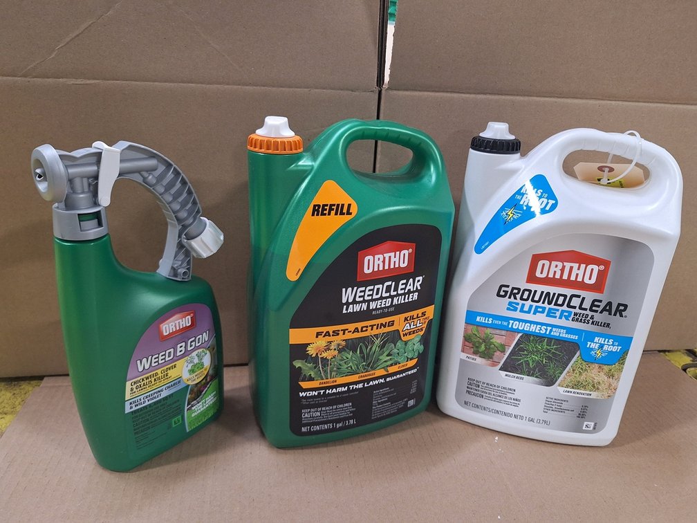 Assorted Ortho Weed/Lawn Killer