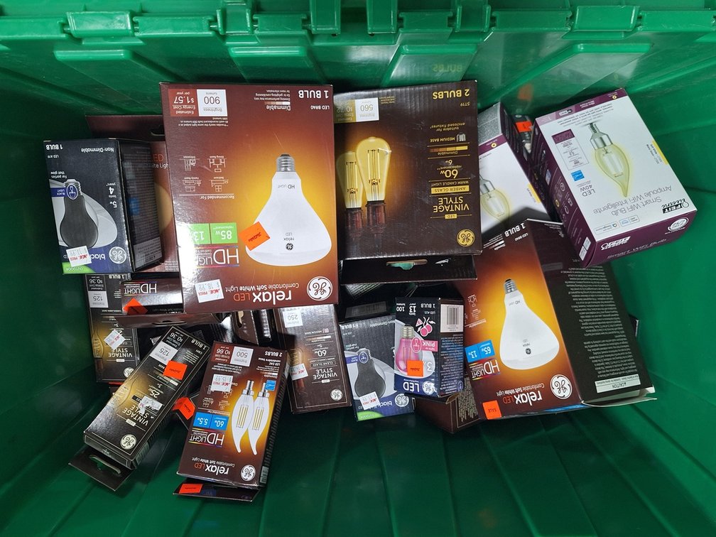 Assorted GE Relax LED Light Bulbs