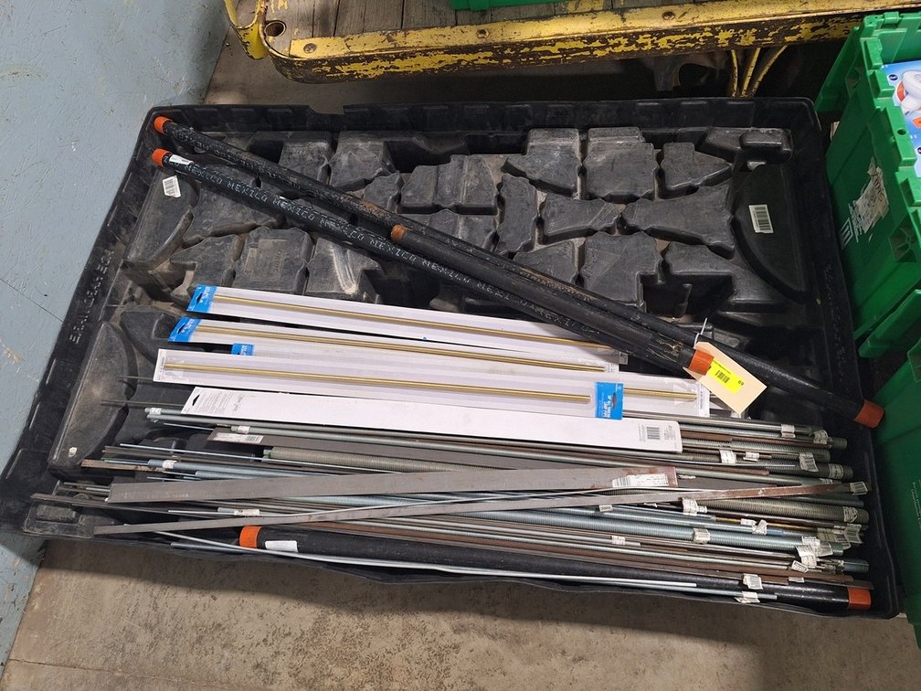 Assorted All Thread Lamp Pipes and More
