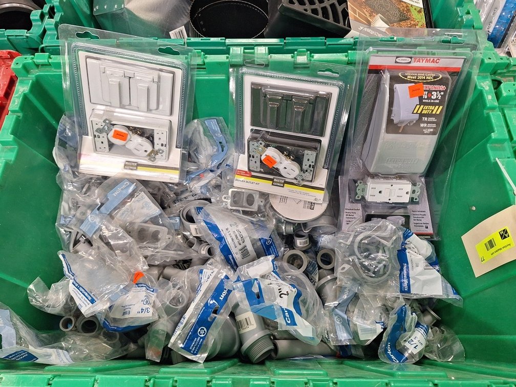 Carlon Assorted PVC Conduit Clamps, Assorted Non-Metallic Access Pull Elbows, and More