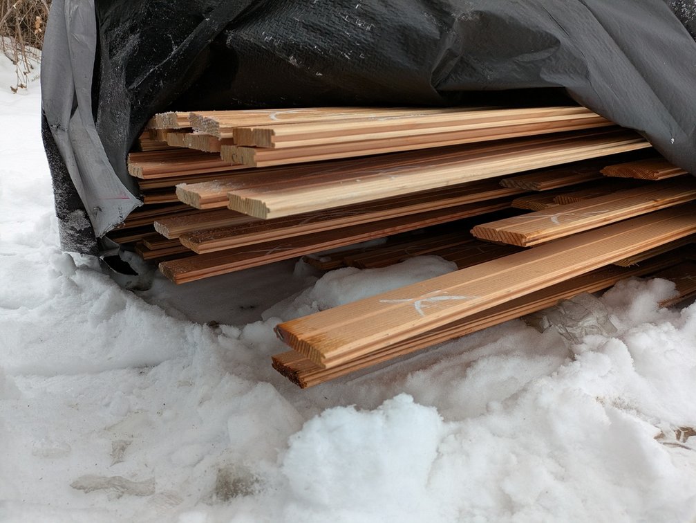 Douglas Fir 5/8"x4" Tongue and Groove Bead Ceiling KD Outs, 770 Sq. Ft., 2957 Linear Feet, 6' to 10' Lengths