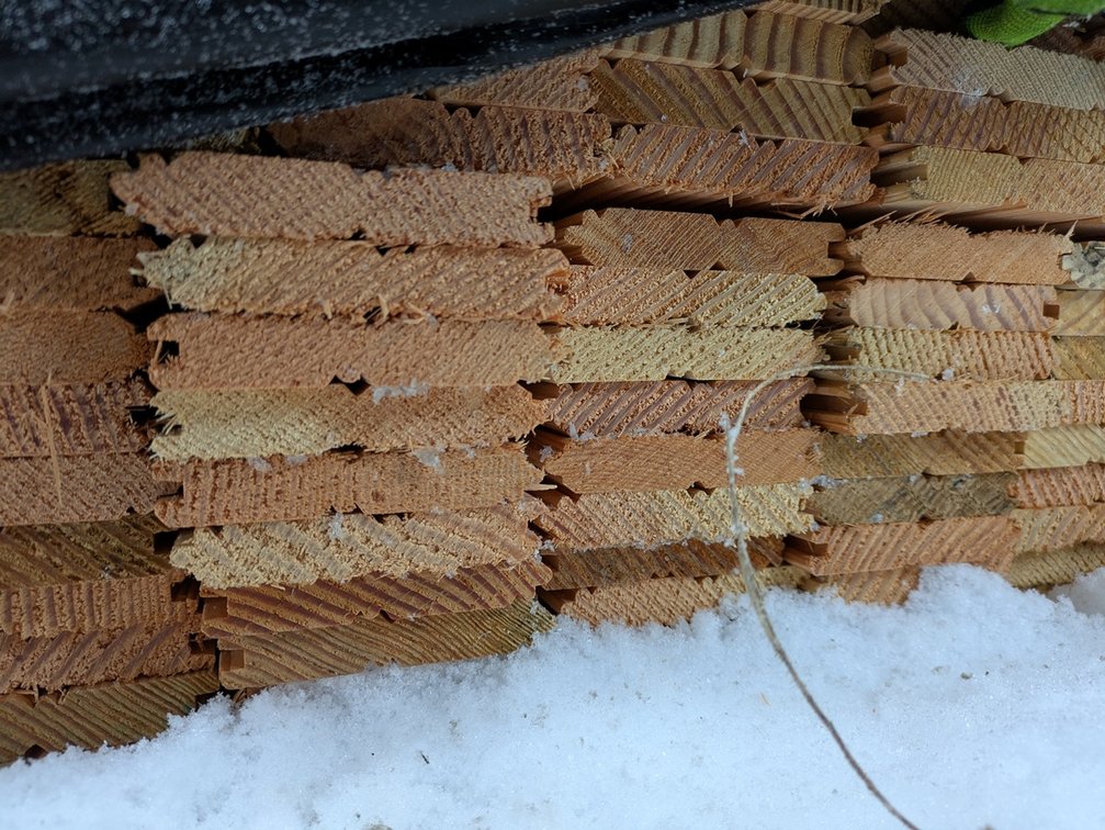 Douglas Fir 5/8"x4" Tongue and Groove Bead Ceiling KD Outs, 534 Sq. Ft., 2052 Linear Feet, 4' Lengths