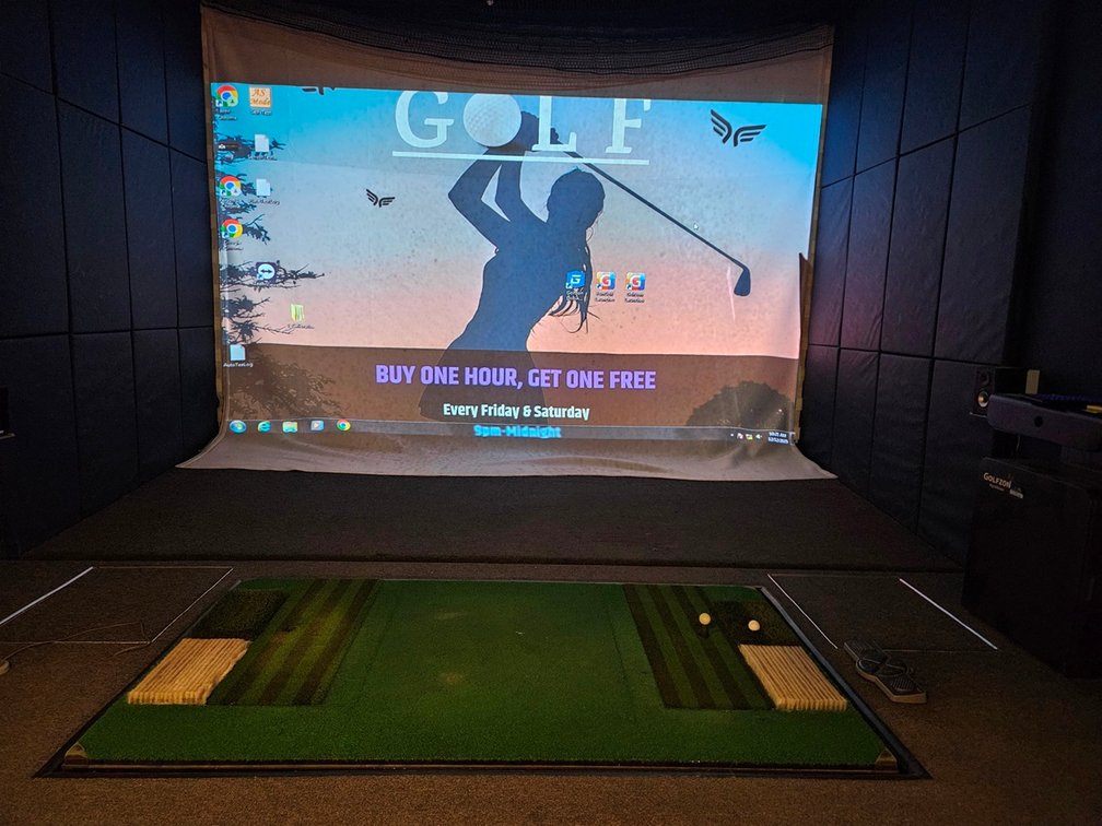 Golfzon Vision Plus Golf Simulator, Left and Right Hand