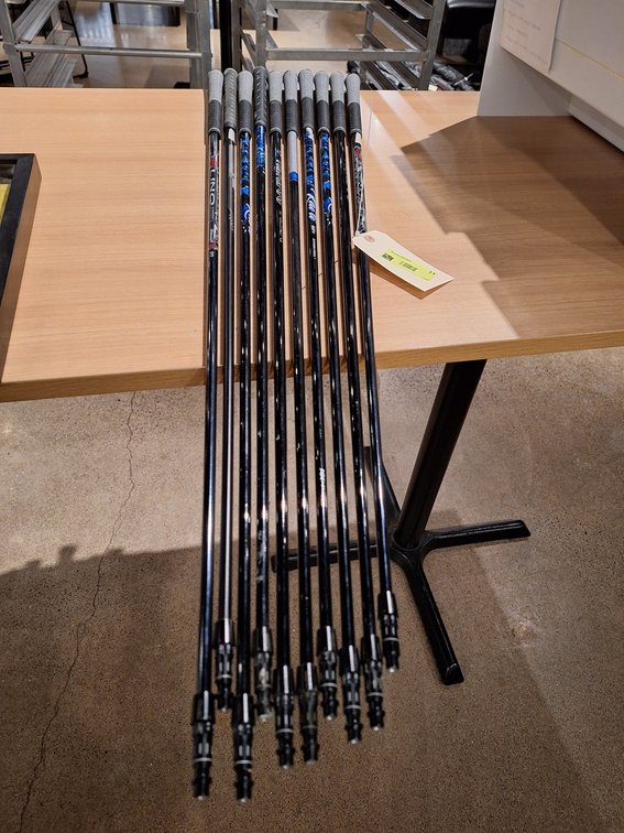 10 Assorted Golf Club Shafts