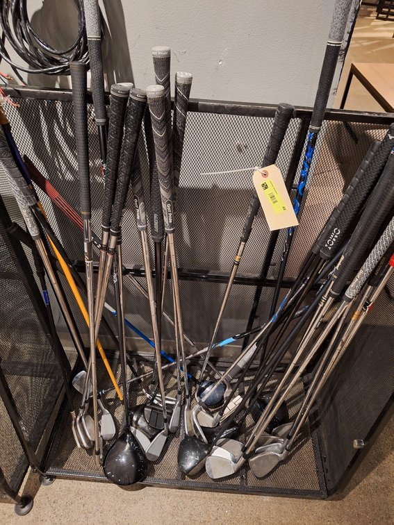 Assorted Golf Clubs