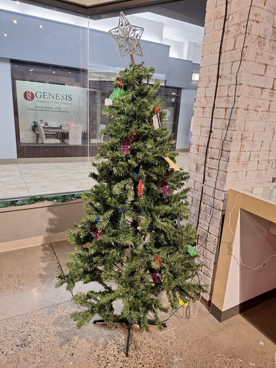 Fake Christmas Tree, 68" Tall