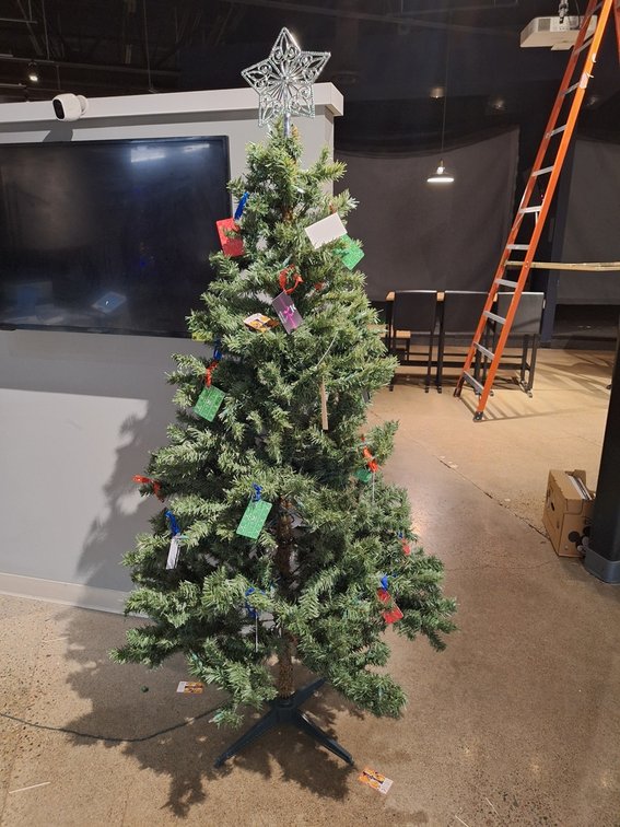 Fake Christmas Tree, 68" Tall