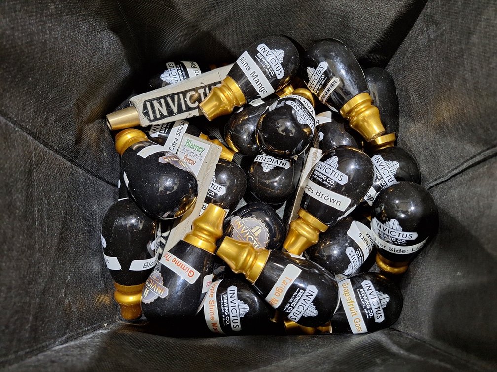 Assorted Invictus Tap Handles