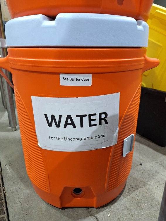 Home Depot Poly 5 Gallon Water Jug