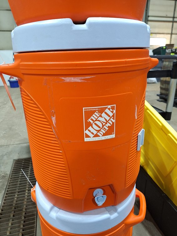 Home Depot Poly 5 Gallon Water Jug