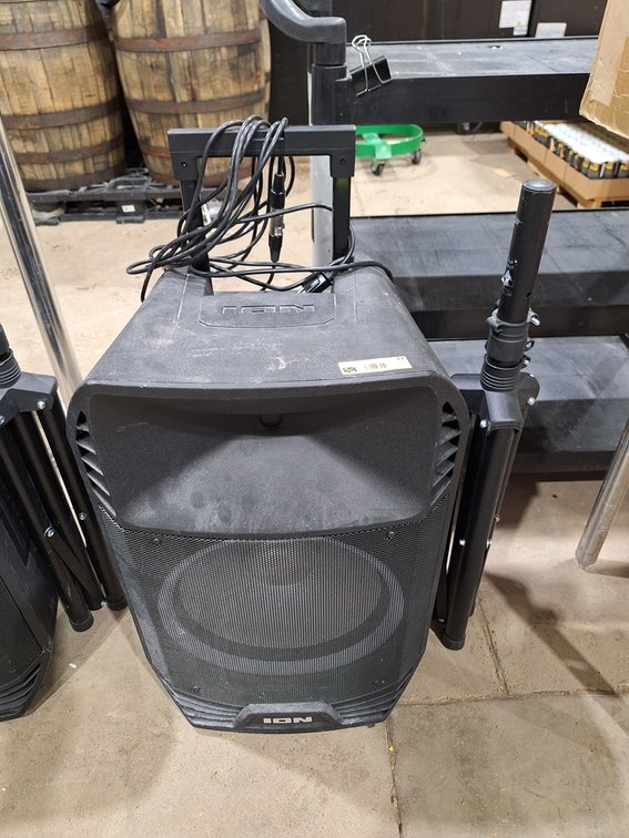 Ion Total PA Extreme Powered PA Speaker with Stand