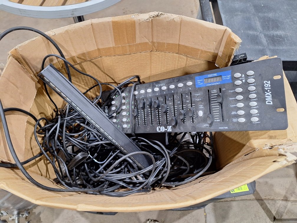 Assorted DJ Lighting and Related