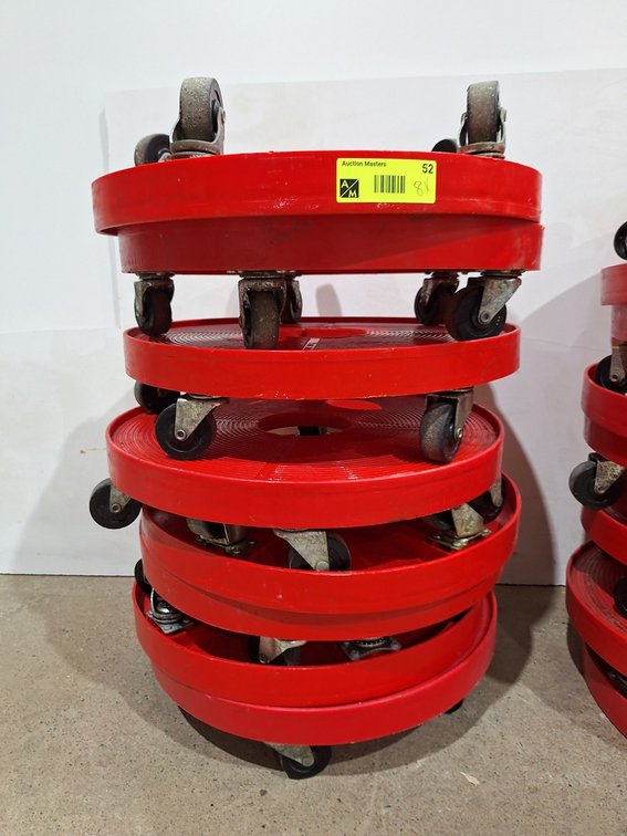 8 Poly Keg Carts, 16"