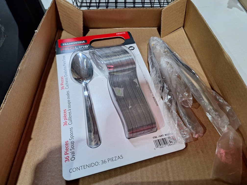 36 Spoons, Mini Tongs