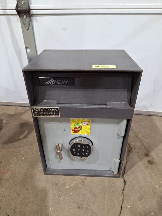Anon Commination Safe with Combo, 13"x20.5"x19"