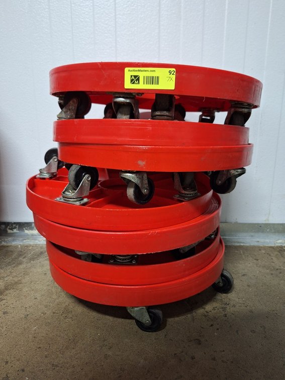 7 Poly Keg Carts, 16"