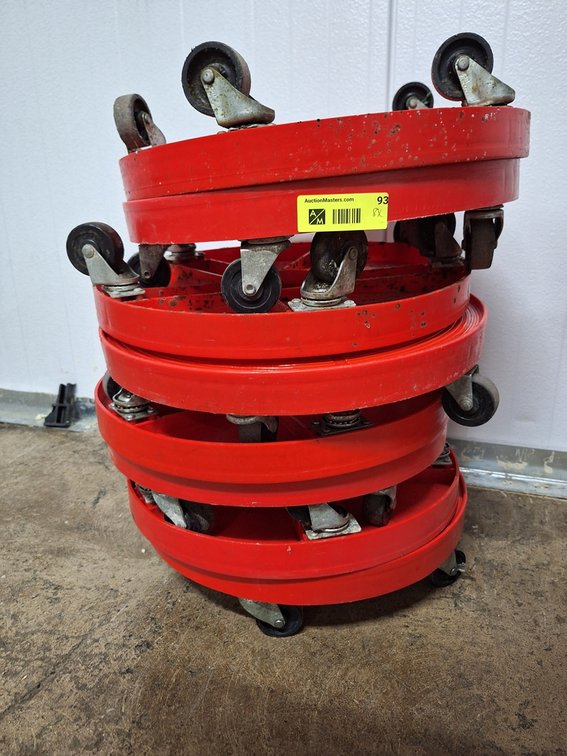 8 Poly Keg Carts, 16"