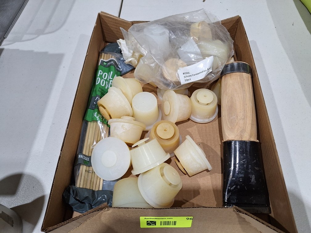 Assorted Barrel Bunts, Wood Dowels, More