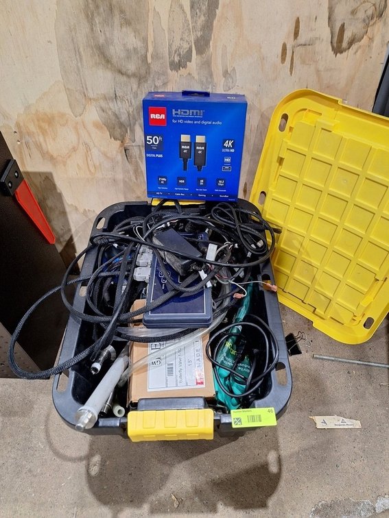 Bin Assorted, Valves, Wire, More