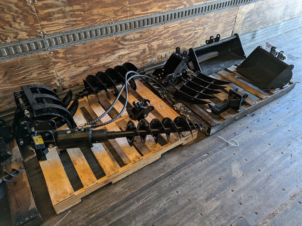 2025 AGT Mini Excavator Attachments, Model 12EX-ATA, Unused