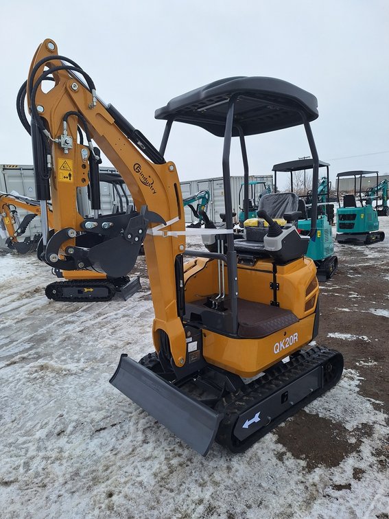 2025 CFG Mini Excavator, Model QK20R, Unused