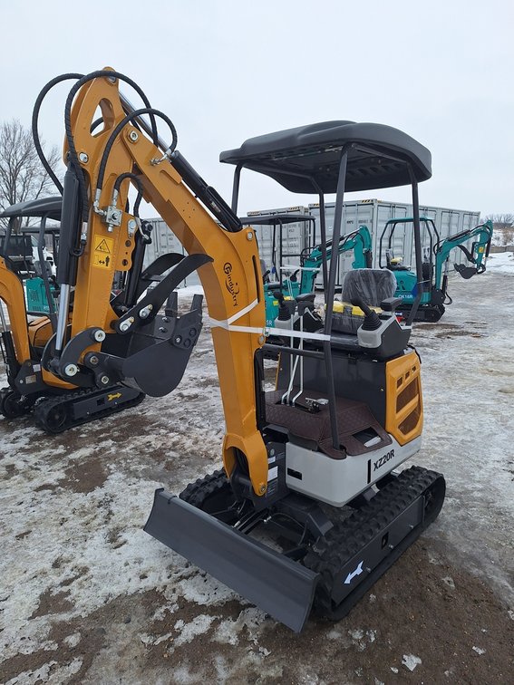 2025 CFG Mini Excavator, Model XZ20R, Unused