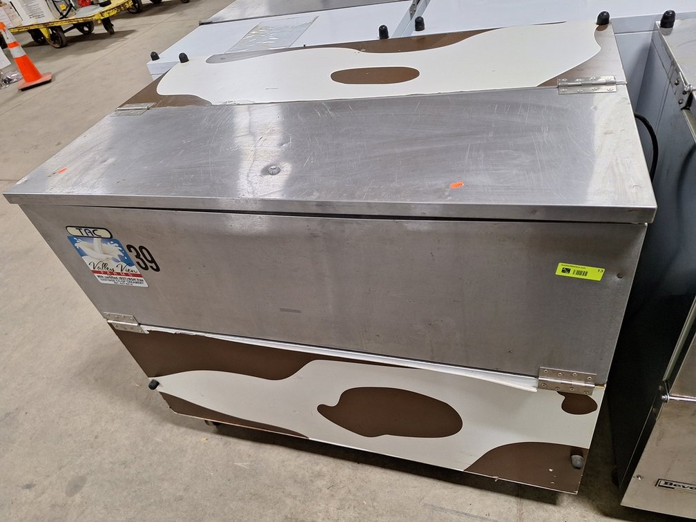 Tac Milk Cooler on Wheels, Model MC49, 1 PH, 49"x31"x40"