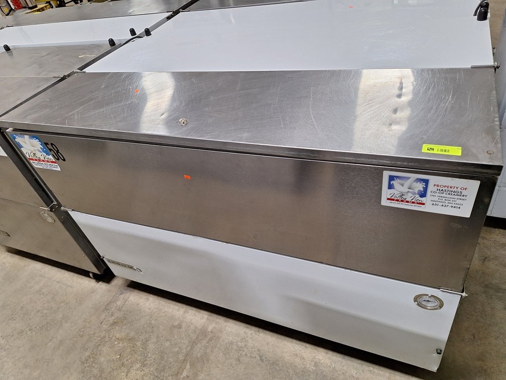 Beverage Air Milk Cooler on Wheels, Model SM58N-W, 1 PH, 58"x31"x40"