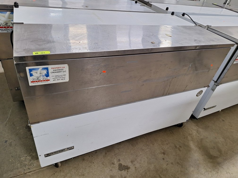 Beverage Air Milk Cooler on Wheels, Model SM58N, 1 PH, 58"x31"x40"