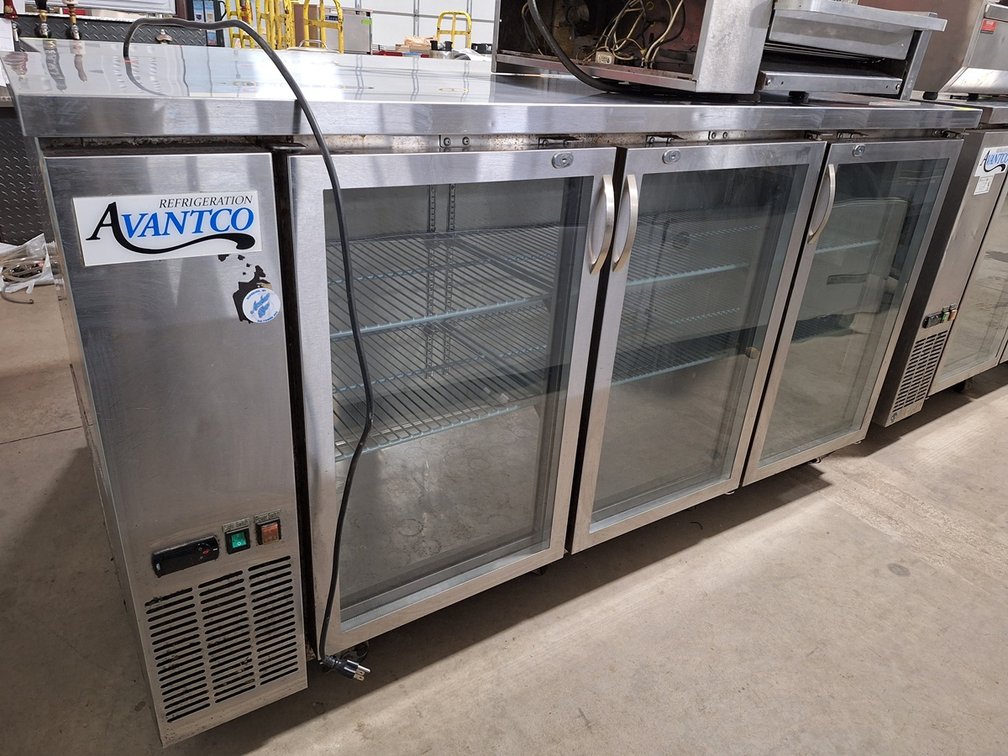 Avantco Bar Cooler on Wheels, Model 178UBB72GHCS, 1 PH, 73"x24"x40"