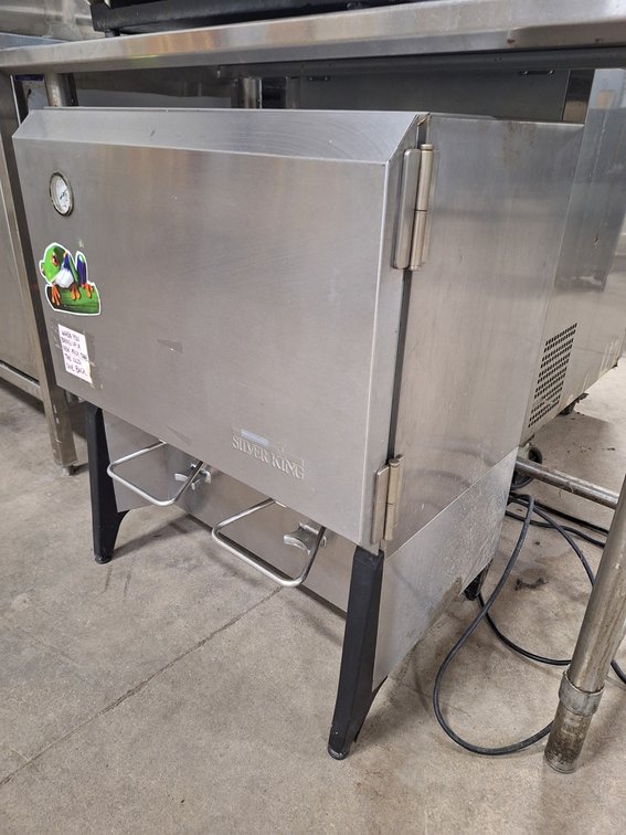 Silver King Refrigerated Milk Dispenser, Model SKMAJ2, 1 PH
