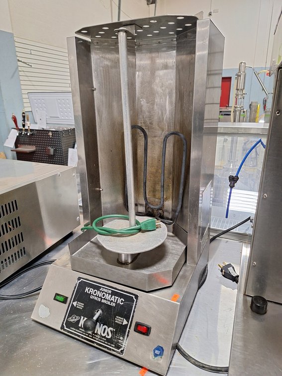Junior Kronomatic Gyro Broiler, 1 PH, 12"x14"x23"