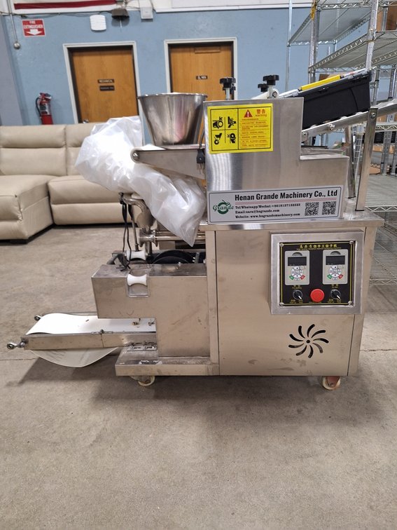 Henan Grande Machinery Co. Dumpling Making Machine on Wheels, 1 PH, 21"x53"x42"