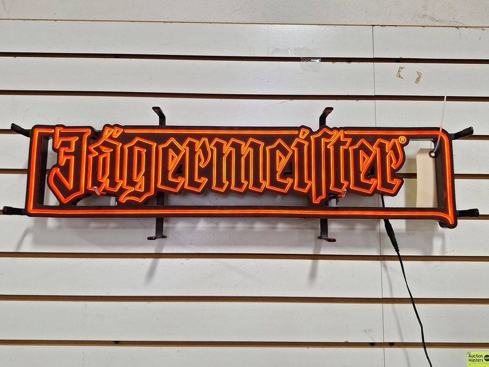 Jagermeister Light Sign, 30"x9"